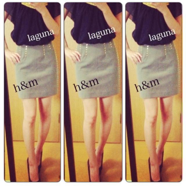 H&M(エイチアンドエム)のH&M タイトスカート レディースのスカート(ミニスカート)の商品写真