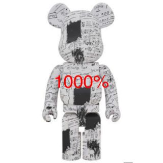 メディコムトイ(MEDICOM TOY)のBE@RBRICK JEAN MICHEL BASQUIAT #3 1000%(キャラクターグッズ)