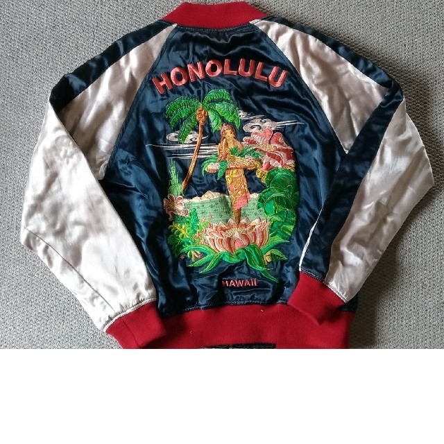 HOUSTON京都舞妓リバーシブルスカジャンHONORURU HAWAII-