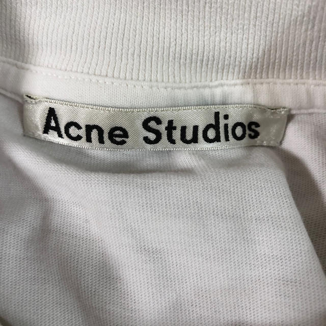 アクネ　正規品　acne studios Tシャツ xs  ロゴT レディース