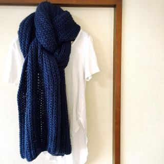 ザラ(ZARA)のZARA ボリュームニットマフラー(マフラー)