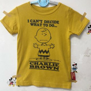 ブーフーウー(BOOFOOWOO)のBOO FOO WOO チャリーブラウン　Tシャツ　130(Tシャツ/カットソー)