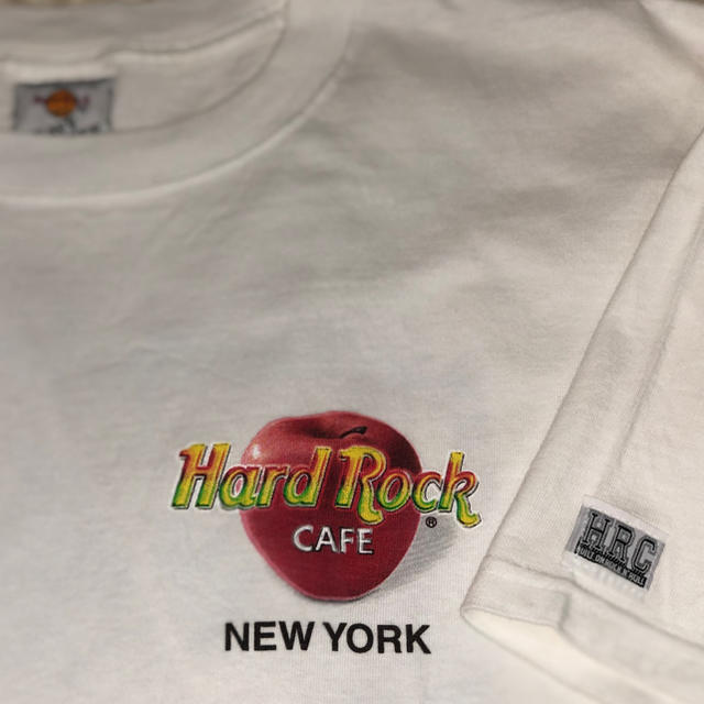 ROCK HARD(ロックハード)の【Used 90s】ハードロックカフェ　ニューヨーク　Tシャツ　XLサイズ メンズのトップス(Tシャツ/カットソー(半袖/袖なし))の商品写真