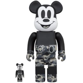 Bape × Mickey Mouse BE@RBRICK 100% & 400(その他)