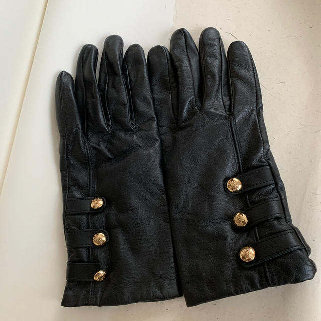 Ralph Lauren(ラルフローレン)のラルフローレン レザー手袋 XL レディース レディースのファッション小物(手袋)の商品写真