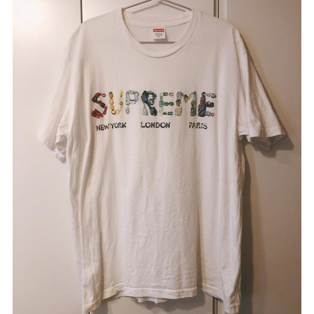 Supreme Rocks Tee M White