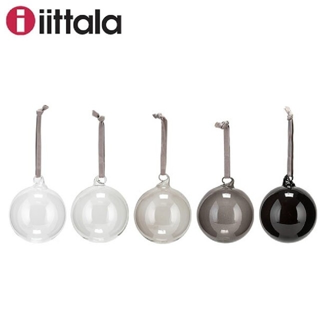 iittala(イッタラ)の【新品未使用】iittala　イッタラ　オーナメント5個セット インテリア/住まい/日用品のインテリア小物(置物)の商品写真