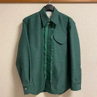 Namacheko フリンジディティールシャツ 購入金額約12万円(シャツ)