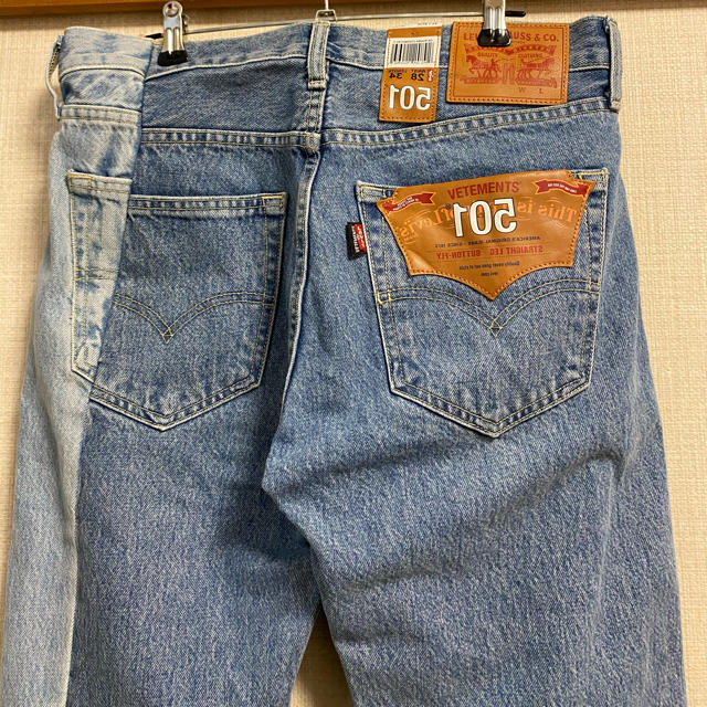 Vetements × Levis 再構築デニム 購入金額約12万円 確実正規品 Vetements × Levis 再構築デニム 購入金額約12万円 確実正規品