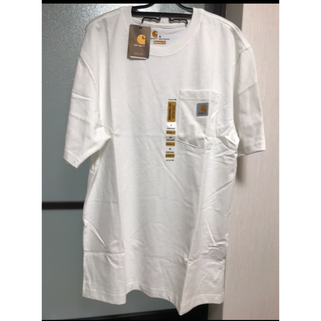 carhartt(カーハート)の新品 carhartt TシャツM 白 専用 メンズのトップス(Tシャツ/カットソー(半袖/袖なし))の商品写真