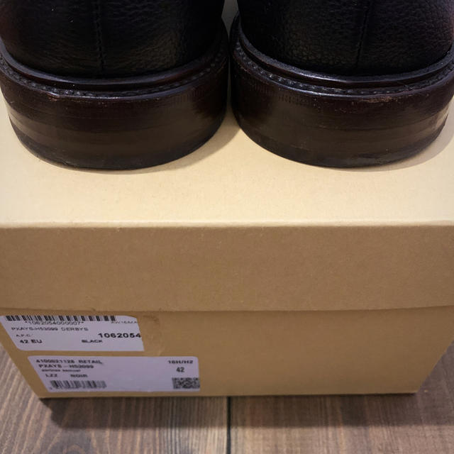 A.P.C. レザーシューズ APC 27.5 us9.5 42