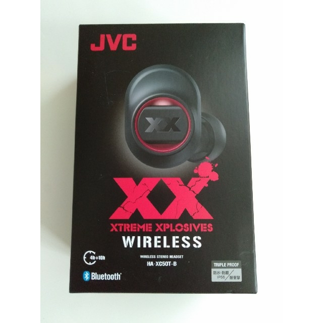 JVC HA-XC50T-B ワイヤレスイヤホン