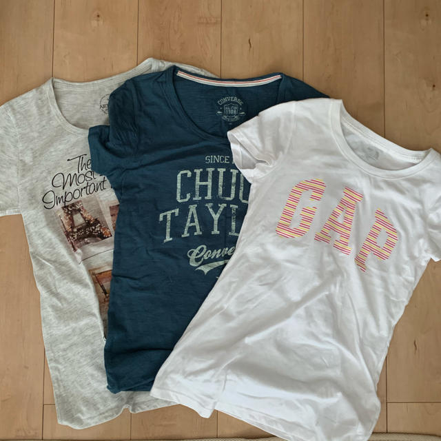 GAP(ギャップ)のTシャツ3点セット！ レディースのトップス(Tシャツ(半袖/袖なし))の商品写真