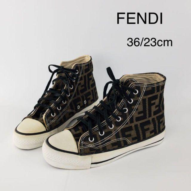 FENDI レディース スニーカー 23センチ