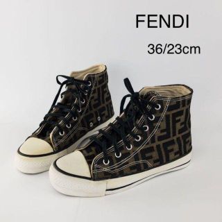 FENDI ハイカット スニーカー 23cm ヴィンテージ | www.innoveering.net