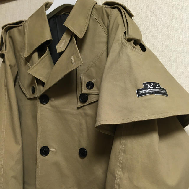 破格値下げ】 Xander Zhou 19ss ショートトレンチコート 確実正規品