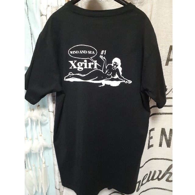 X-girl(エックスガール)のX-girl エックスガール WINDANDSEA   レディースのトップス(Tシャツ(半袖/袖なし))の商品写真