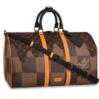 ルイヴィトン(LOUIS VUITTON)の【新品】Louis Vuitton×NIGOコラボ　キーポル・バンドリエール(ボストンバッグ)