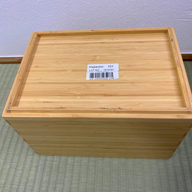 Muji 無印良品 雑貨 無印良品 持ち手付き木箱 長方形ボックスの通販 By Kiko S Shop ムジルシリョウヒンならラクマ