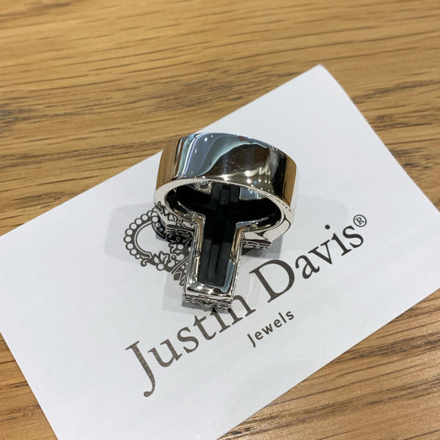 Justin Davis(ジャスティンデイビス)の新品◆JUSTIN DAVIS◆JUSTIN GOD CROSS◆21号◆9万円 メンズのアクセサリー(リング(指輪))の商品写真