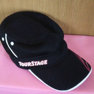 ツアーステージ(TOURSTAGE)のTourStage黒キャップ(キャップ)