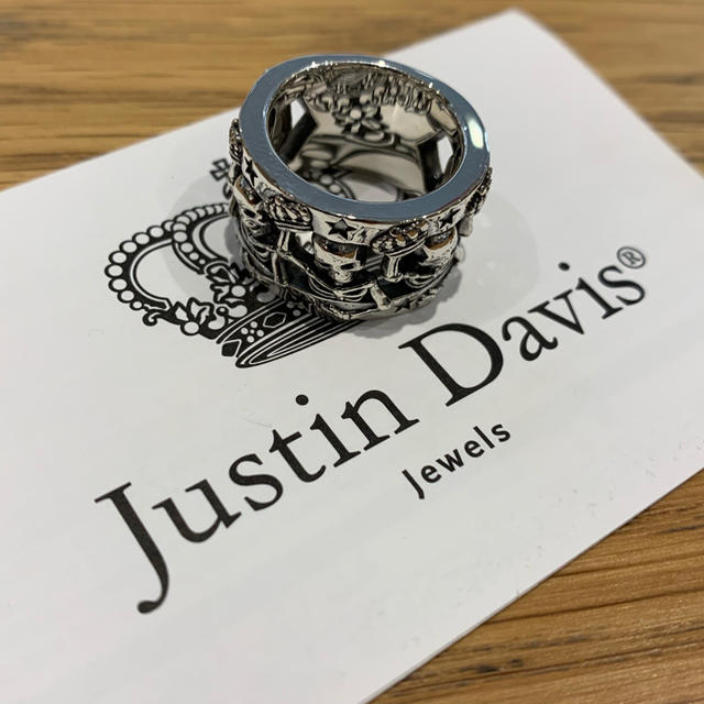 Justin Davis(ジャスティンデイビス)の新品◆JUSTIN DAVIS◆ SKULL PARADE◆9号◆スカルリング◆ レディースのアクセサリー(リング(指輪))の商品写真