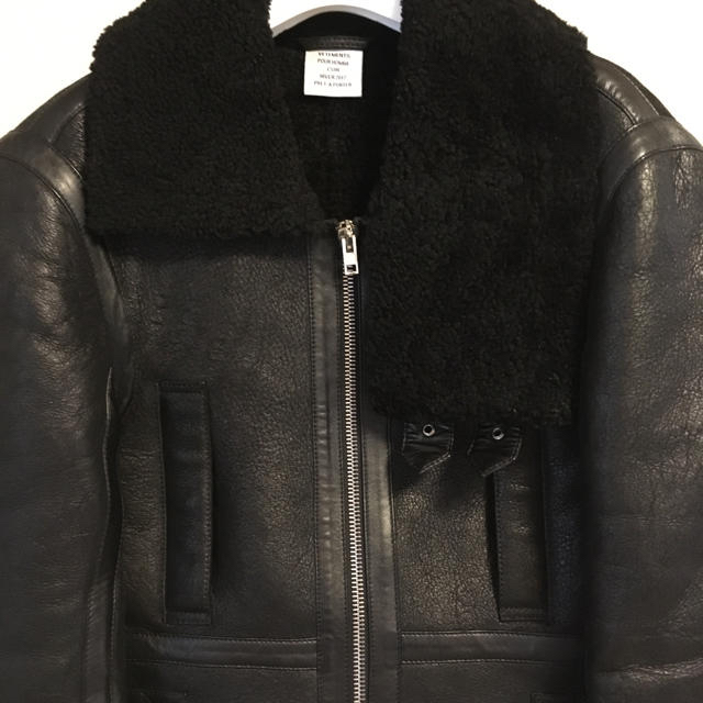 Vetements ムートンジャケット 購入金額約60万円 確実正規品の Vetements ムートンジャケット 購入金額約60万円 確実正規品の