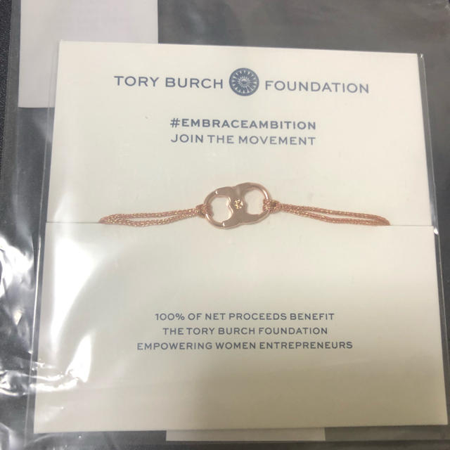 Tory Burch(トリーバーチ)のトリーバーチ ブレスレット  ローズゴールド レディースのアクセサリー(ブレスレット/バングル)の商品写真