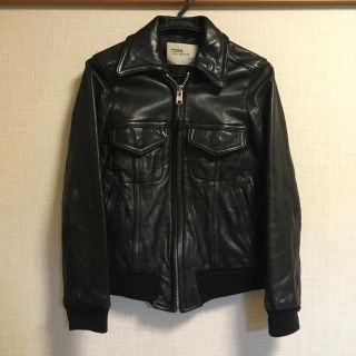 トーガ(TOGA)のTOGA レザージャケット 確実正規品(ライダースジャケット)