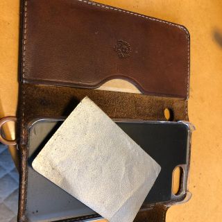 トチギレザー(栃木レザー)のHukuro iPhone7 8 SE2 レザーケース(iPhoneケース)