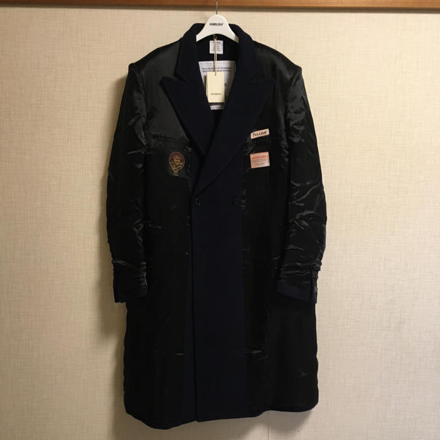 大人気新作 VETEMENTS インサイドアウトリバーシブルコート 確実正規品