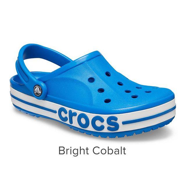 bright cobalt crocs