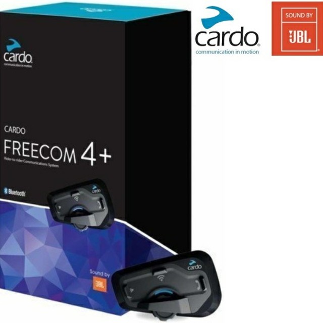 [即納]Cardo FREECOM 4+ JBL ソロ インカム バイク