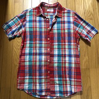 ユニクロ(UNIQLO)の★UNIQLO★半袖チェックシャツ　メンズ　新品(シャツ)