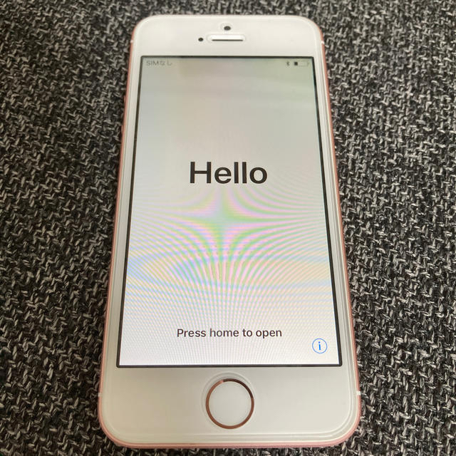 美品 iPhone se 第一世代 ローズゴールド 64GB SIMロック解除済 - e-officeamss.cmarea3.go.th