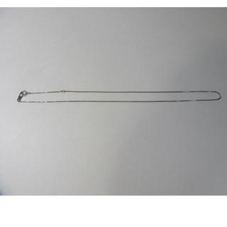 ネックレス pt850 ベネチアン 約41cm  アジャスターカン付 中古(ネックレス)
