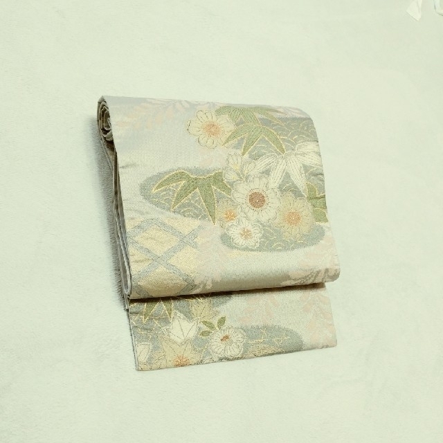 新しいデザインの-O-21••60 袋帯 美しい辻が花模様 金糸 - lyceemaputo.org