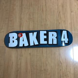 :【BAKER】BRAND4 OG BLUE 8inch(スケートボード)