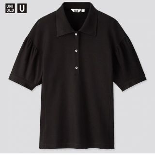 ユニクロ(UNIQLO)のユニクロ ギャザースリーブポロシャツ(ポロシャツ)