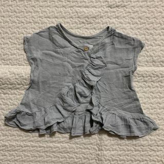 キャラメルベビー&チャイルド(Caramel baby&child )のyellowpelota🥭back frill tops.(タンクトップ/キャミソール)