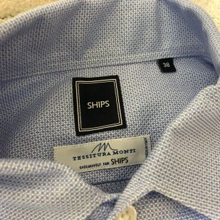 シップス(SHIPS)のシップス、夏用ビジネスシャツ【38】美品(シャツ)