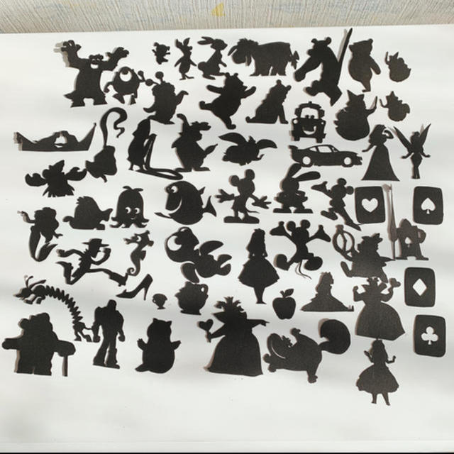 Disney ディズニー切り絵 ミッキーフレンズセットの通販 By Yuri Shop ディズニーならラクマ