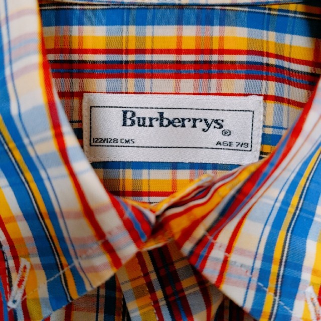 BURBERRY(バーバリー)のBurberrysチェックシャツ キッズ/ベビー/マタニティのキッズ服女の子用(90cm~)(Tシャツ/カットソー)の商品写真