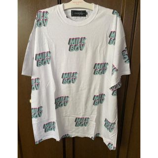 ミルクボーイ(MILKBOY)の新品　ミルクボーイ　ロゴプリ　ビッグTシャツ　XXL(Tシャツ/カットソー(半袖/袖なし))