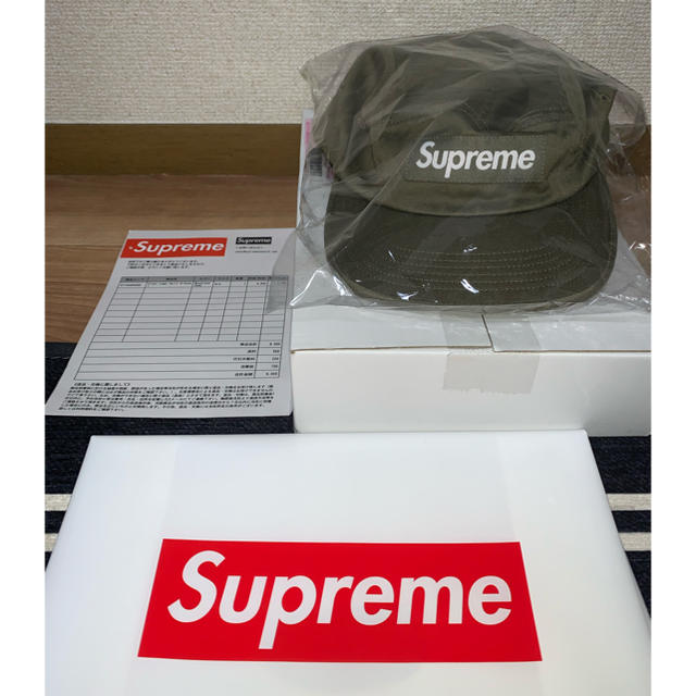 Supreme(シュプリーム)のSupreme Camp Cap olive メンズの帽子(キャップ)の商品写真