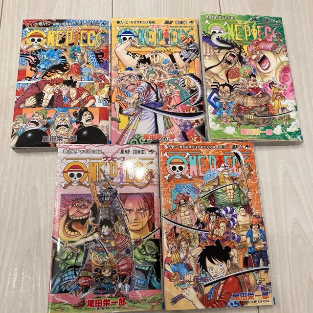 集英社 送料込 One Piece 92 93 94 95 96 5冊セット レンタル落の通販 By The Villan シュウエイシャならラクマ