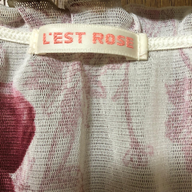 L'EST ROSE(レストローズ)の夏服 レディースのトップス(シャツ/ブラウス(半袖/袖なし))の商品写真