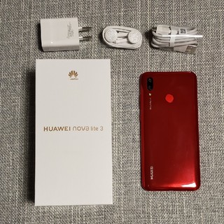 アンドロイド(ANDROID)のkapiparan3様専用 Huawei nova lite 3 Red(スマートフォン本体)