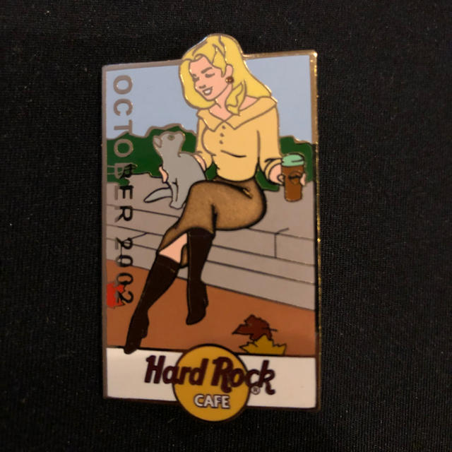 ROCK HARD(ロックハード)のハードロックカフェ　限定ピンズ　2002年　未使用 エンタメ/ホビーのアニメグッズ(バッジ/ピンバッジ)の商品写真