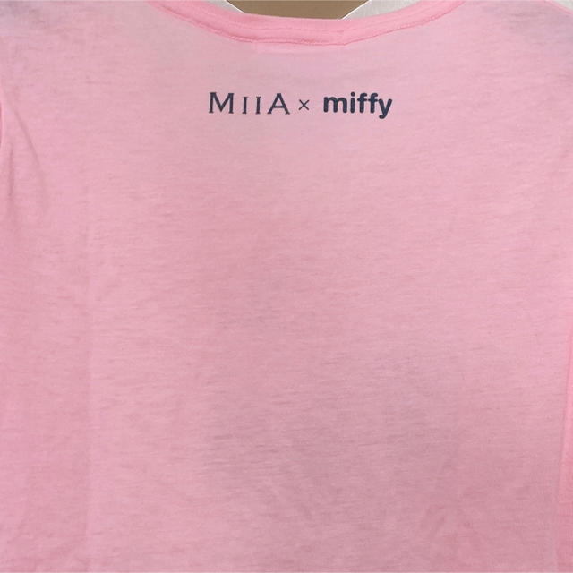 MIIA(ミーア)のMIIA✖️ミッフィー　Tシャツ レディースのトップス(Tシャツ(半袖/袖なし))の商品写真